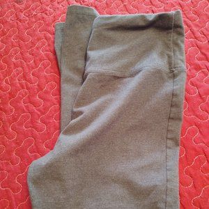 RBX Dark Grey capri length leggings Size S